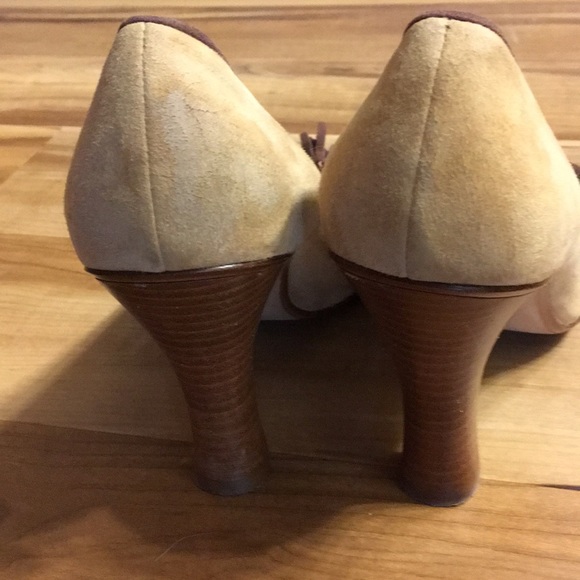 Cole Haan suede loafer heels - Picture 3 of 7